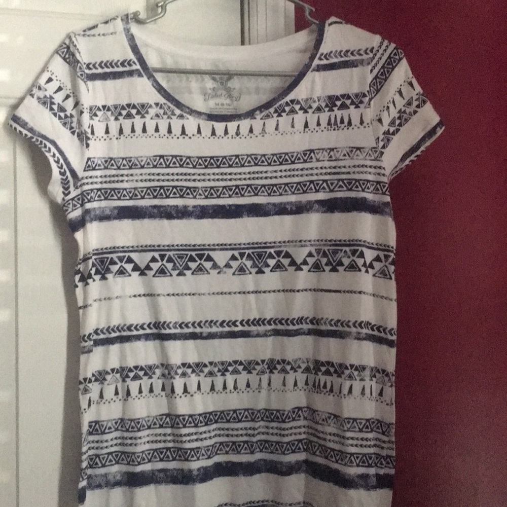 Blue and White Faded Glory Dress